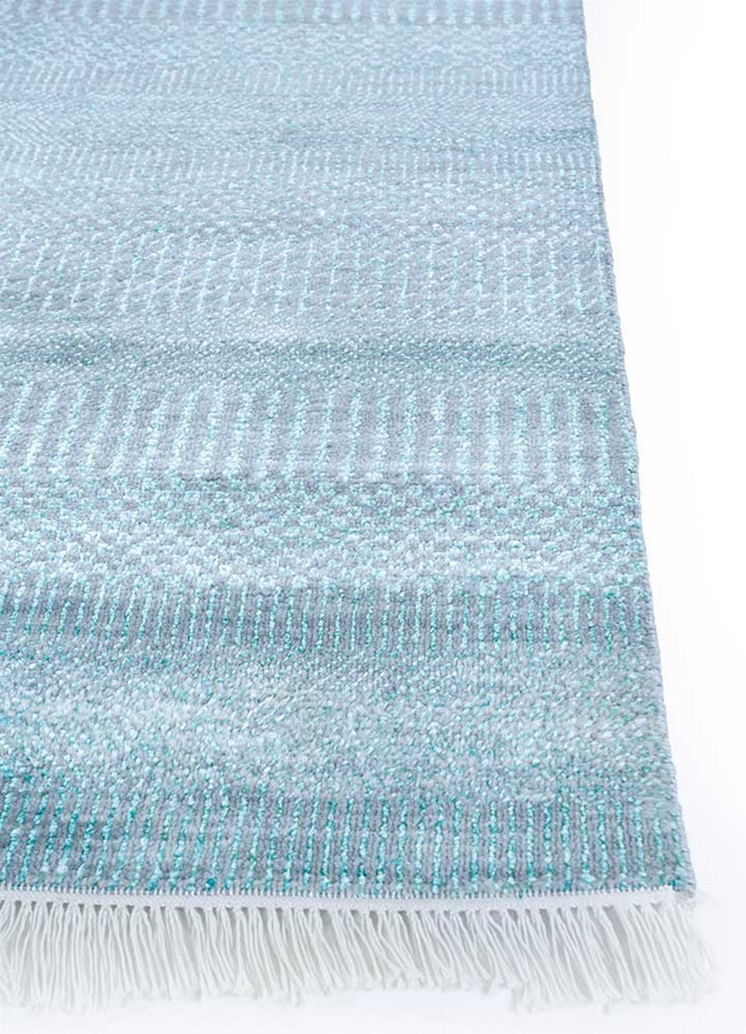 Tapis en laine - 300 x 240 cm - bleu clair