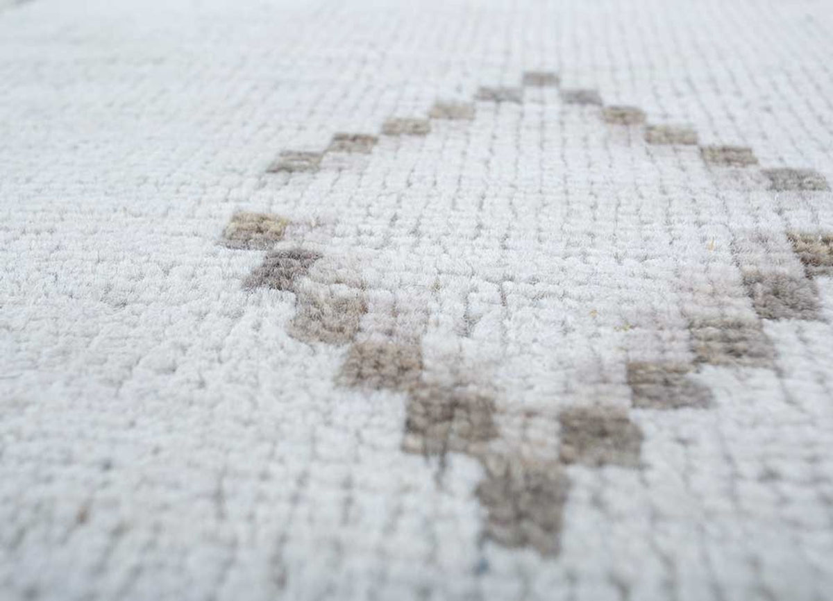 Tapis en laine - 300 x 240 cm - gris clair