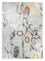 Tapis design - 450 x 360 cm - argent