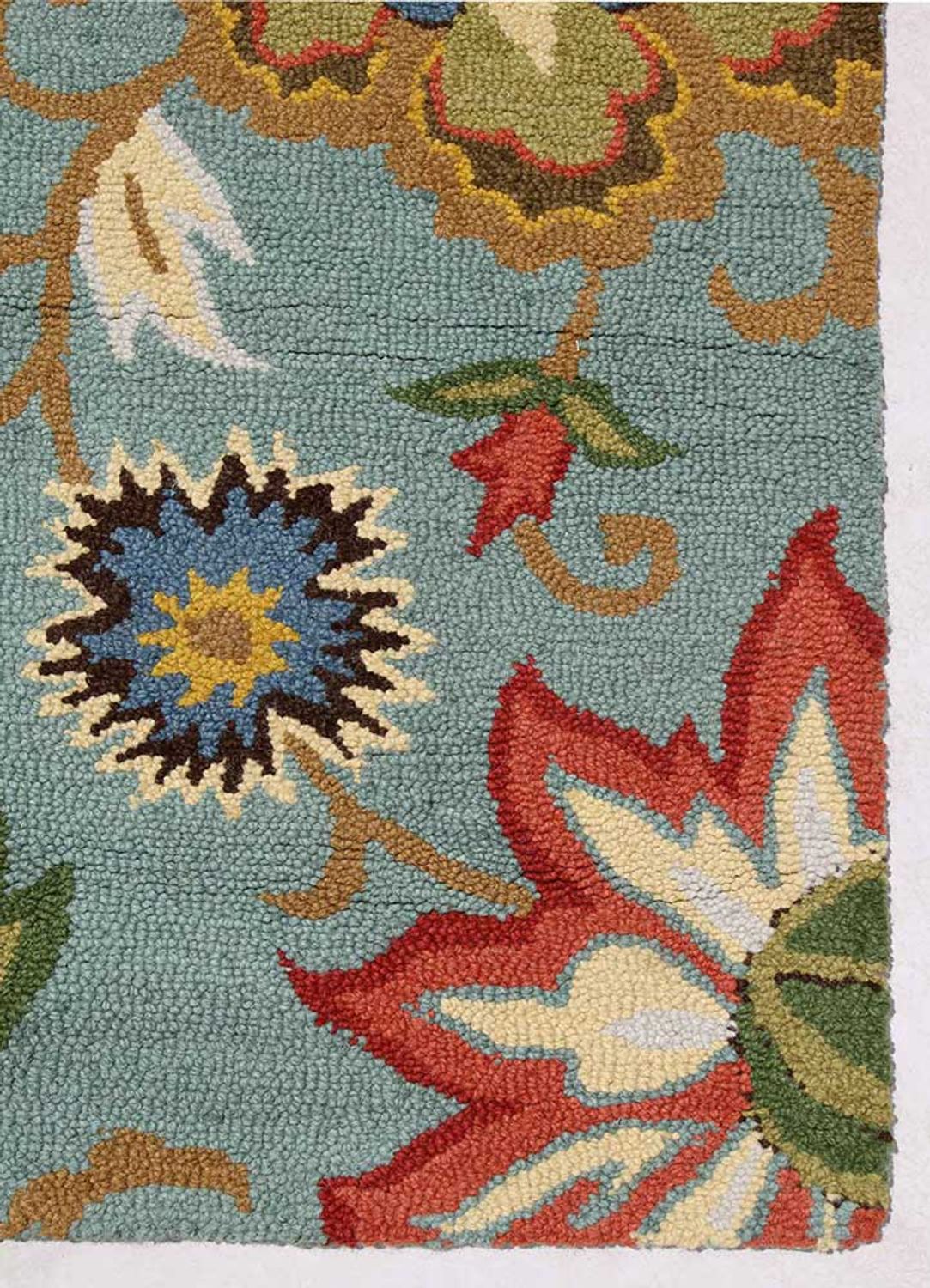 Tapis en laine Jeanluc - Tapis en laine