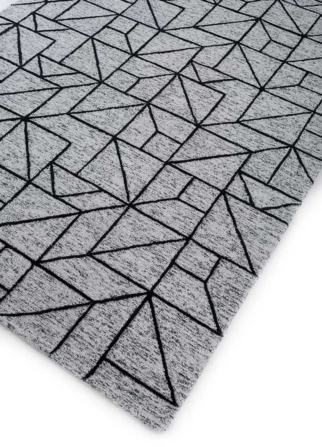 Tapis en laine - 330 x 240 cm - gris