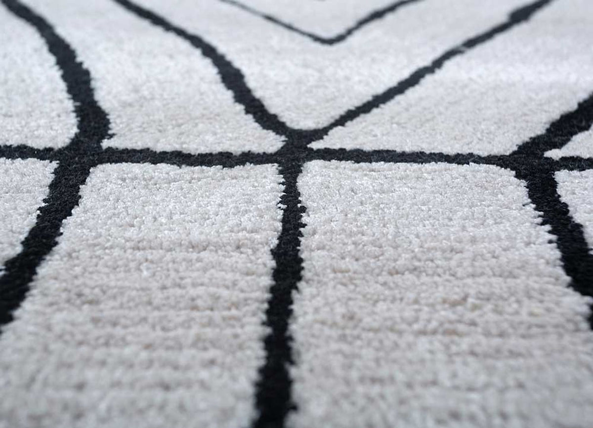 Tapis en laine - 330 x 240 cm - gris clair