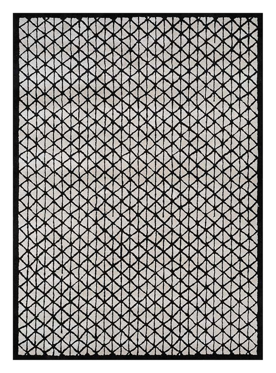 Tapis en laine - 360 x 270 cm - gris clair