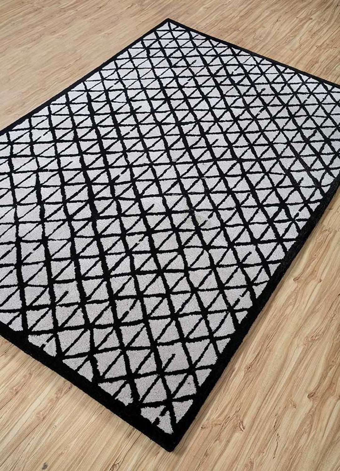 Tapis en laine - 360 x 270 cm - gris clair