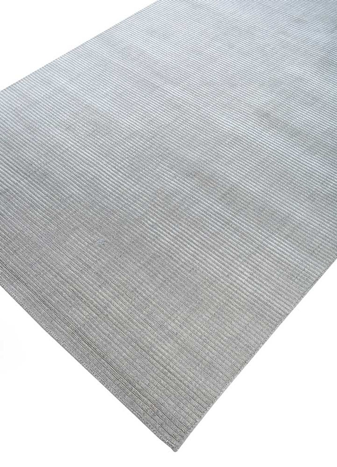 Tapis en laine - 240 x 150 cm - gris clair