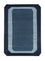 Tapis en sisal originale  - 270 x 180 cm - bleu