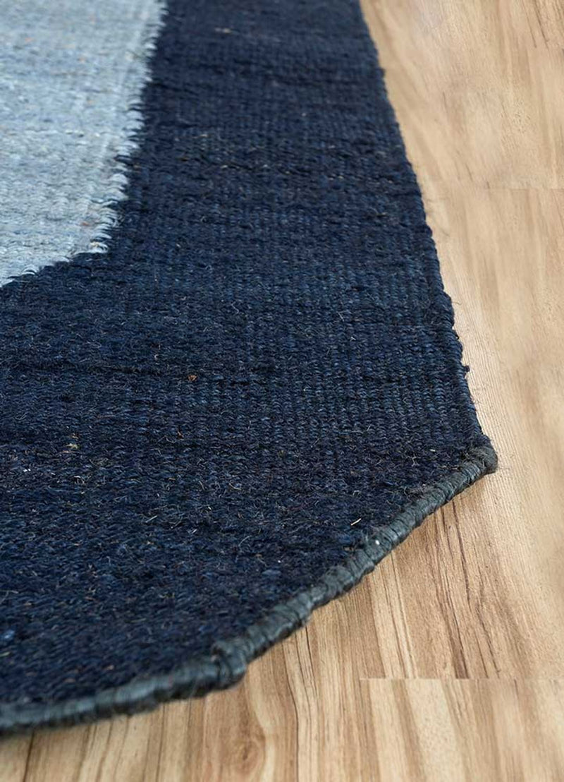 Tapis en sisal originale  - 270 x 180 cm - bleu