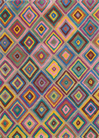 Tapis en laine - 165 x 105 cm - or