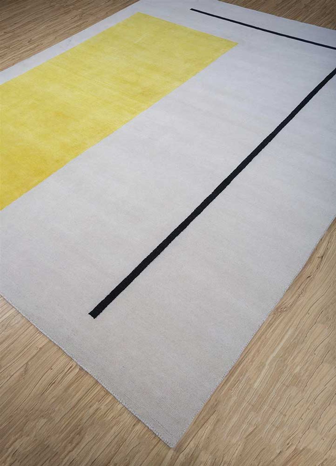 Tapis en laine - 360 x 270 cm - gris clair