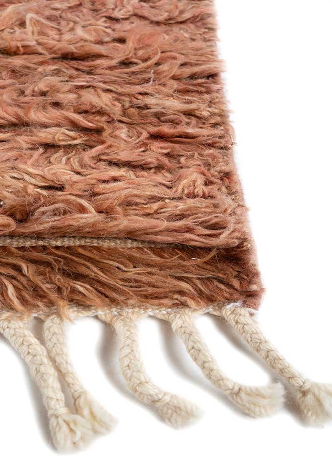 Tapis en laine - 270 x 180 cm - orange