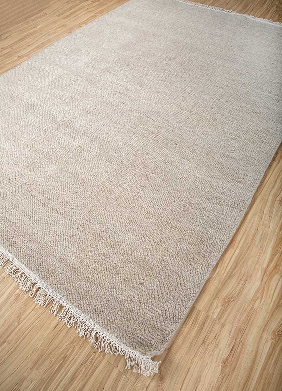 Tapis en laine - 270 x 180 cm - crème