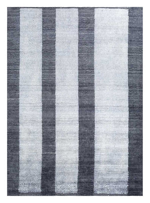Tapis en laine - 300 x 240 cm - argent