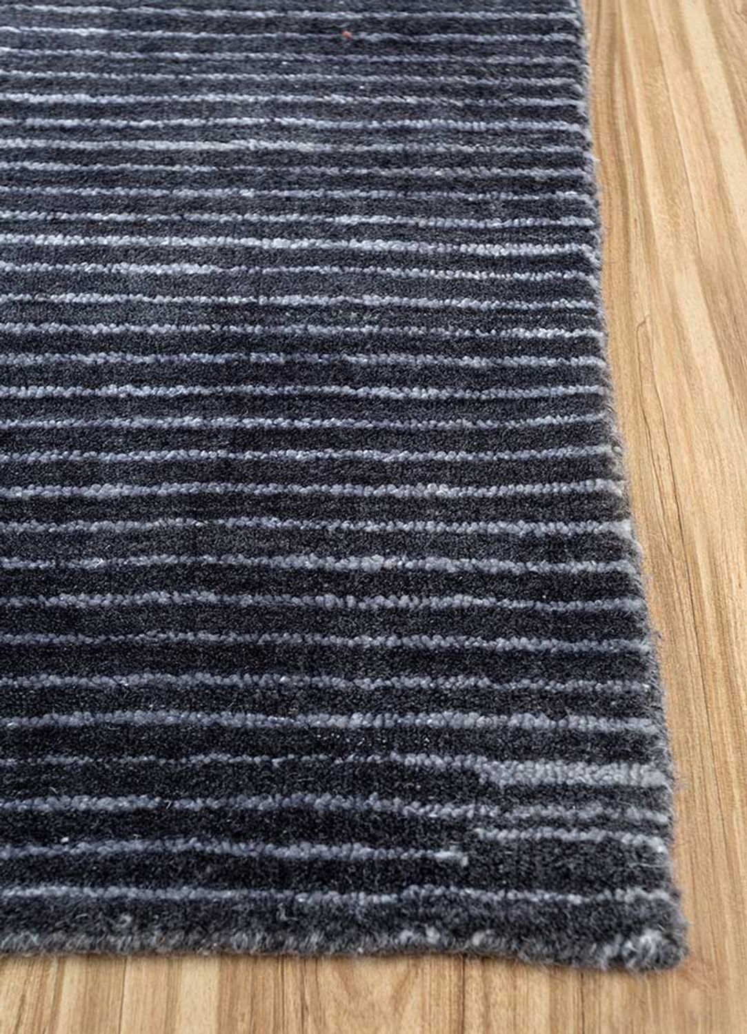 Tapis en laine - 300 x 240 cm - argent