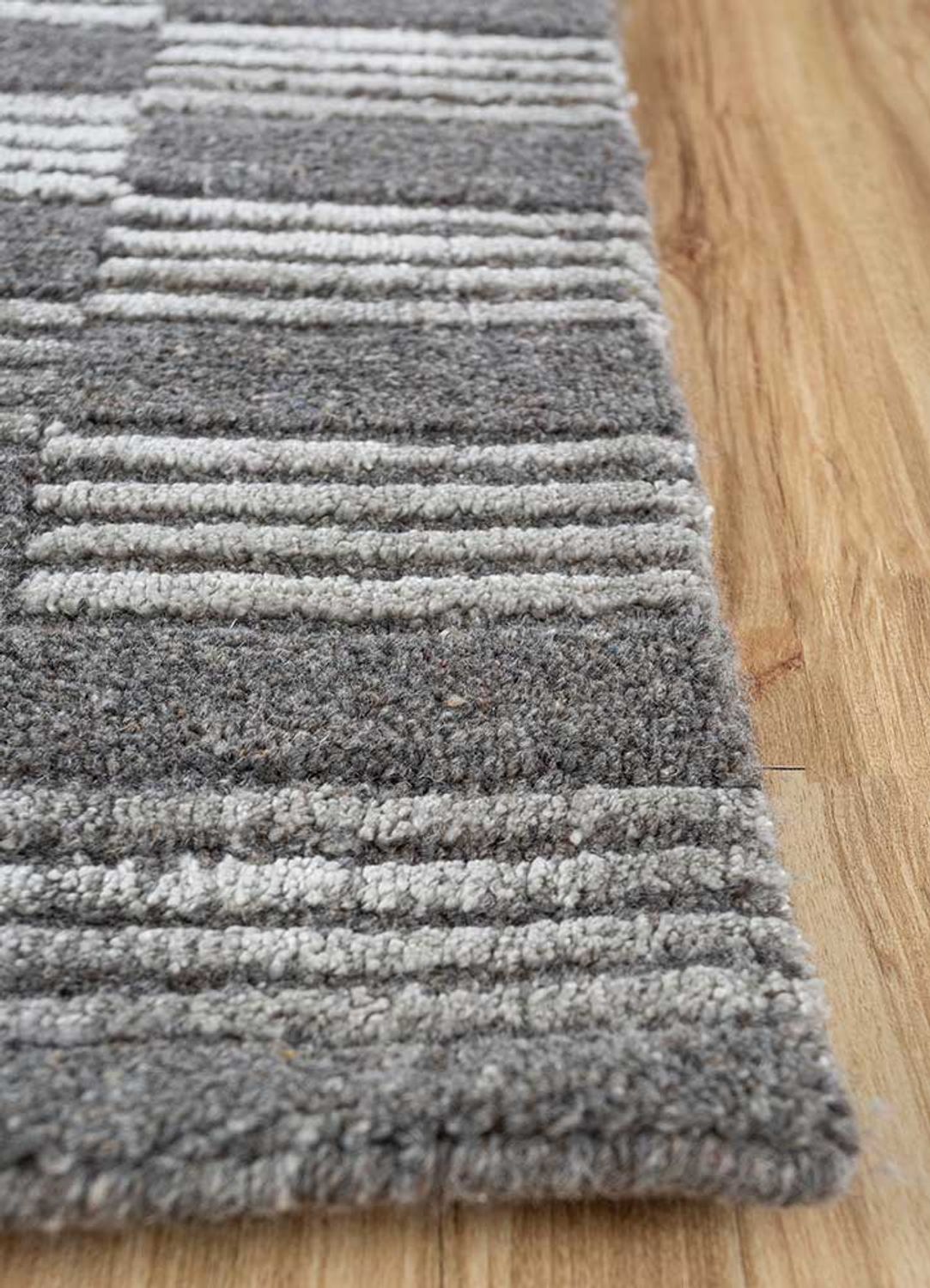 Tapis - 300 x 240 cm - noir et blanc