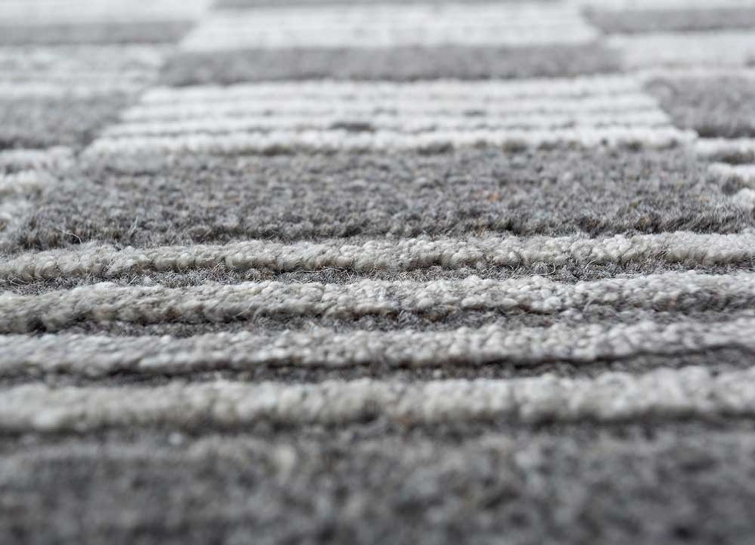 Tapis - 300 x 240 cm - noir et blanc
