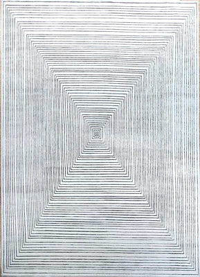 Tapis en viscose - 420 x 300 cm - crème