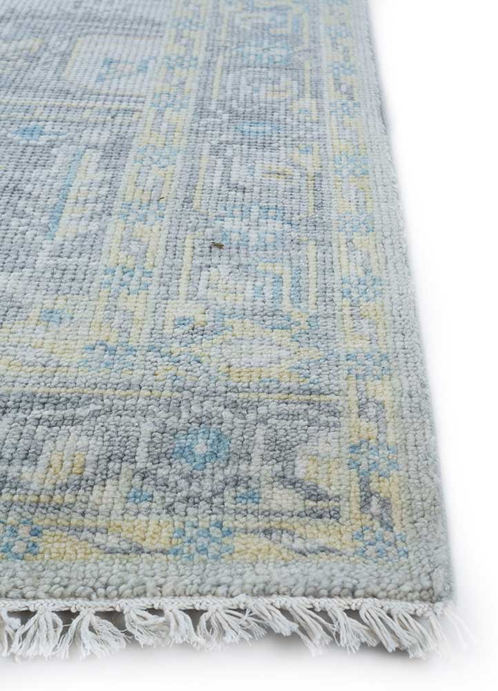 Tapis en laine - 270 x 180 cm - bleu clair
