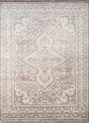 Tapis en laine - 300 x 240 cm - orange