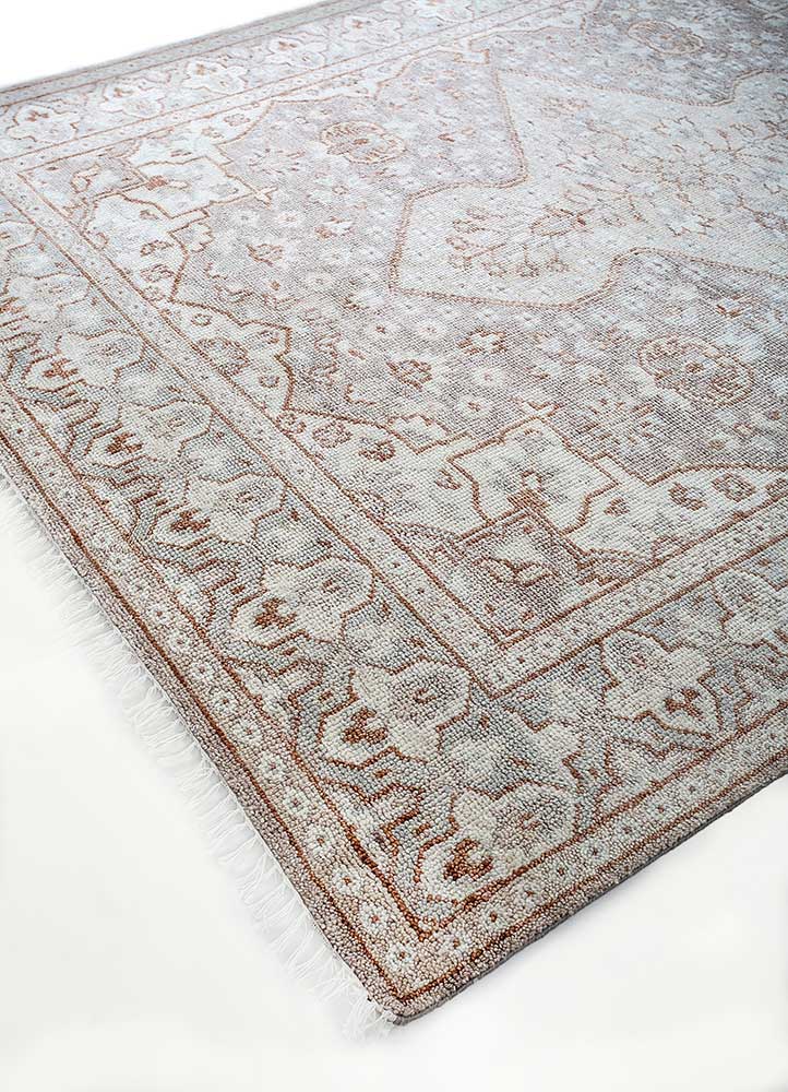 Tapis en laine - 300 x 240 cm - orange