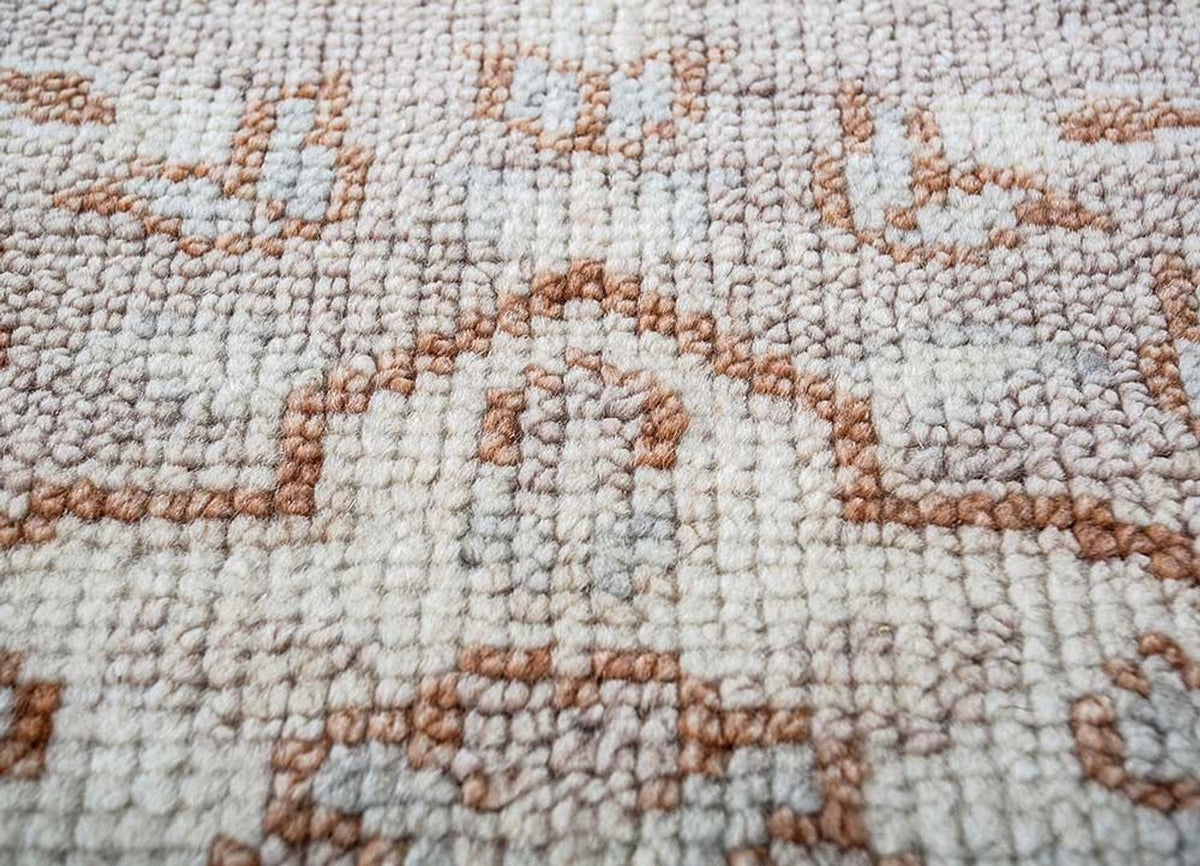 Tapis en laine - 300 x 240 cm - orange