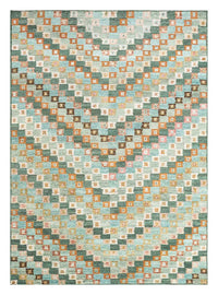 Tapis en laine - 270 x 180 cm - orange