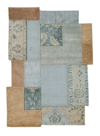 Tapis en laine originale  - 180 x 120 cm - multicolore