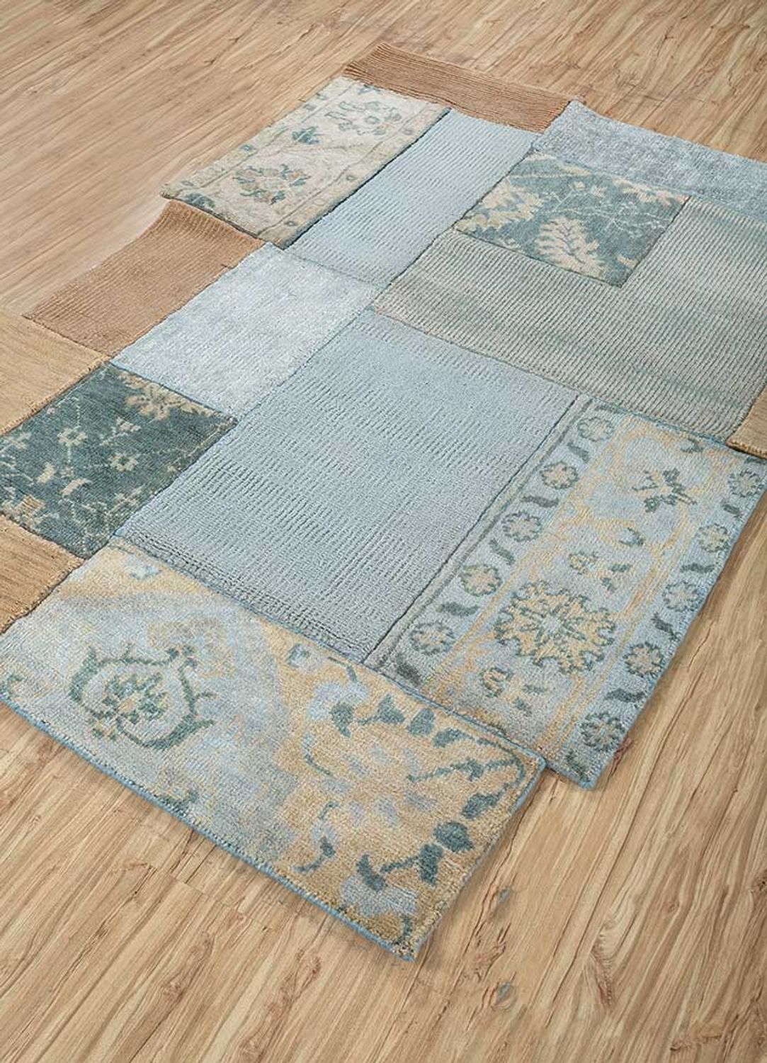 Tapis en laine originale  - 180 x 120 cm - multicolore