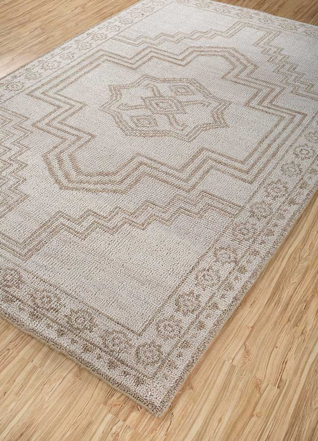 Tapis en laine - 270 x 180 cm - crème