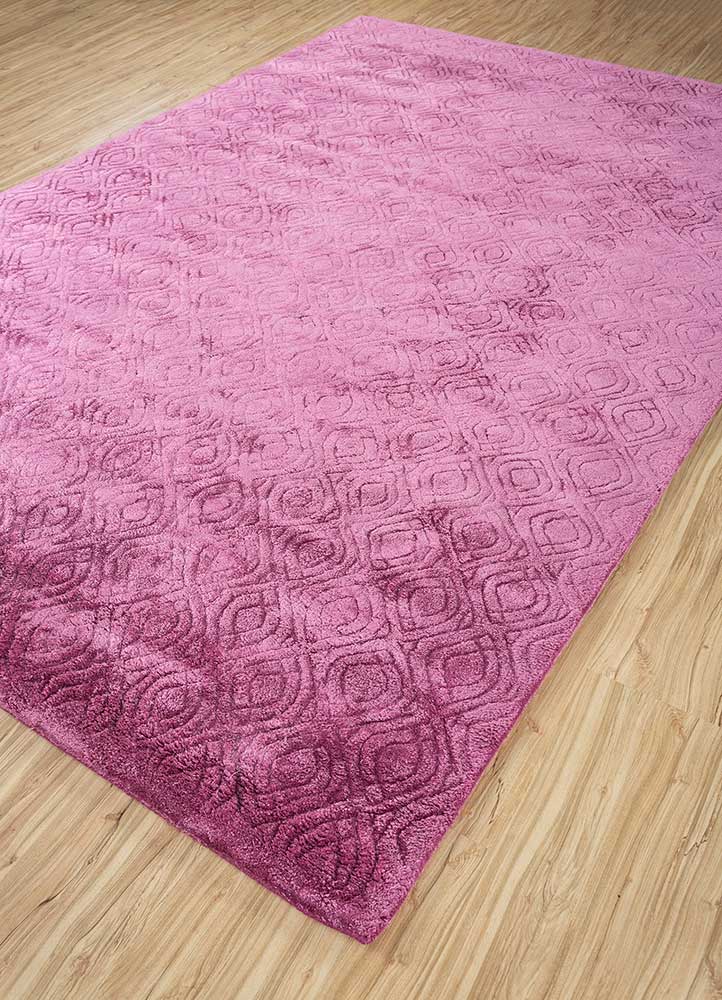 Tapis design - 270 x 180 cm - rose