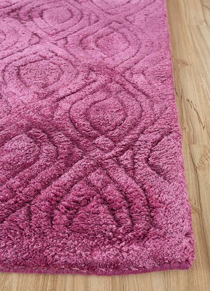 Tapis design - 270 x 180 cm - rose