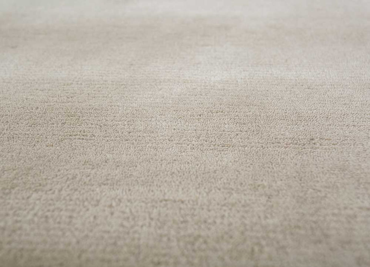 Tapis en laine - 300 x 240 cm - beige foncé
