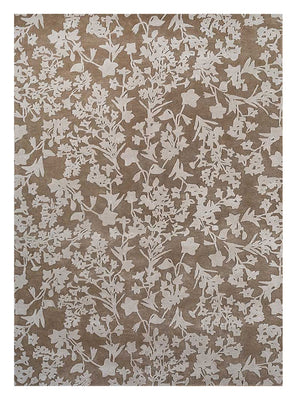 Tapis en laine - 270 x 180 cm - noir et blanc