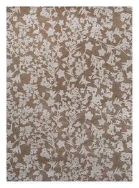 Tapis en laine - 270 x 180 cm - noir et blanc