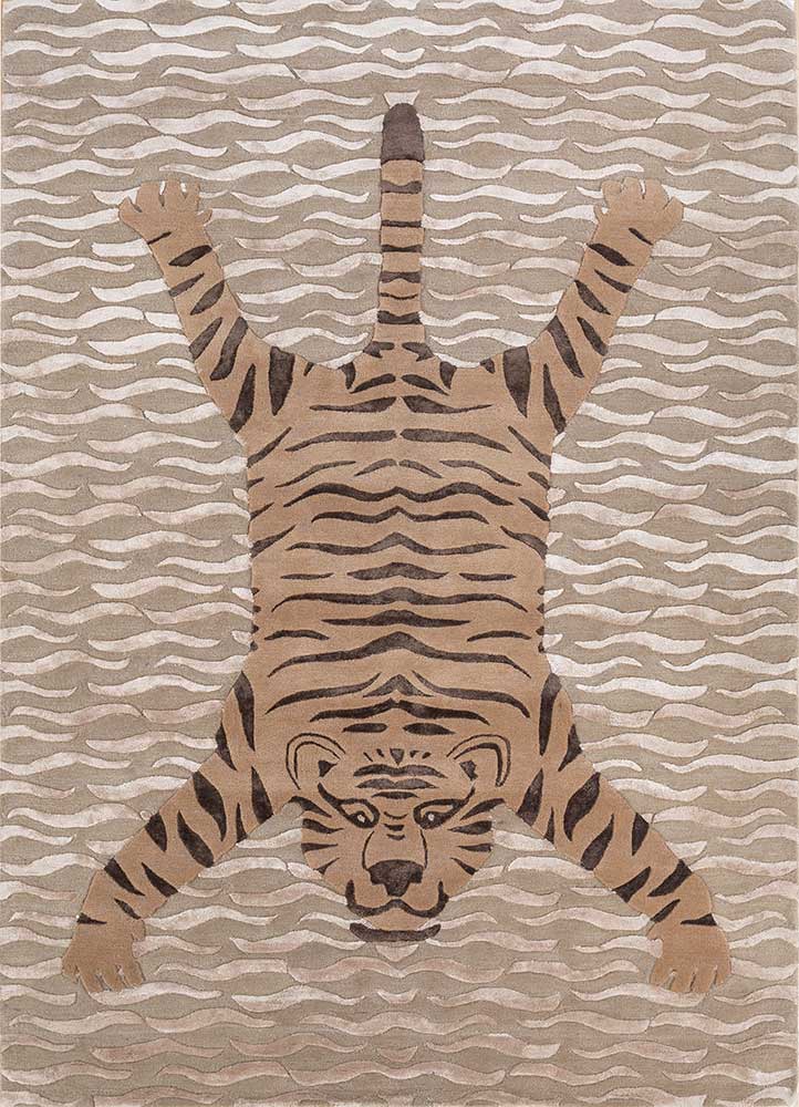 Tapis en laine - 270 x 180 cm - beige