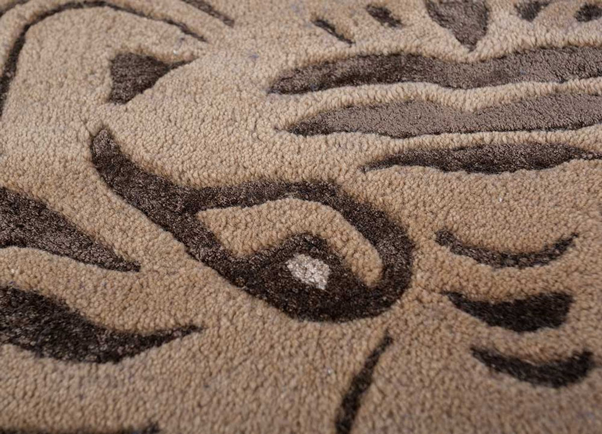 Tapis en laine - 270 x 180 cm - beige