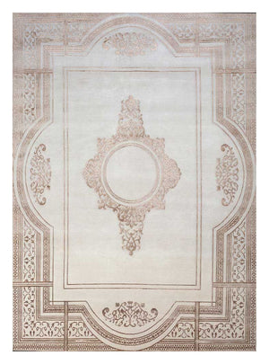 Tapis en laine - 270 x 180 cm - gris clair