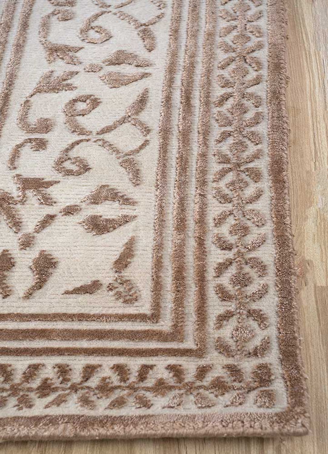 Tapis en laine - 270 x 180 cm - gris clair