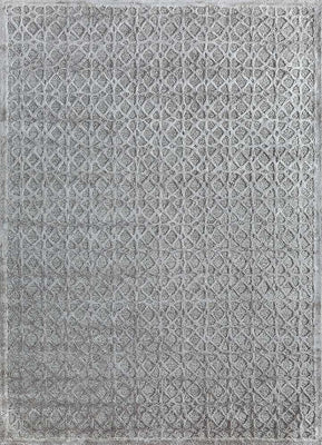Tapis en laine - 240 x 150 cm - gris clair