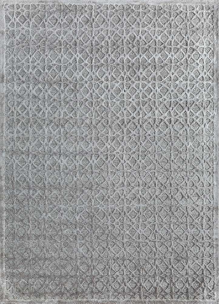 Tapis en laine - 240 x 150 cm - gris clair