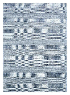 Tapis en laine - 270 x 180 cm - bleu