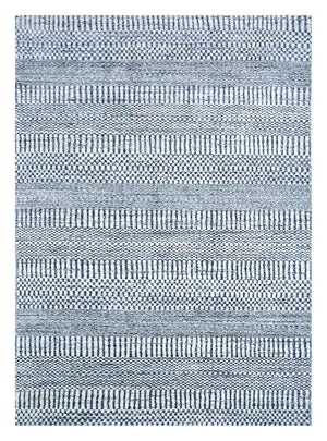 Tapis en laine - 270 x 180 cm - bleu