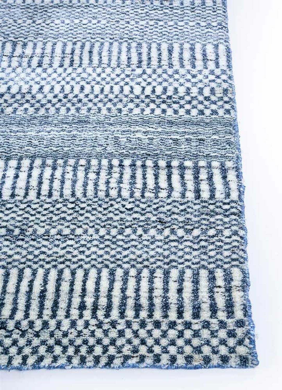 Tapis en laine - 270 x 180 cm - bleu