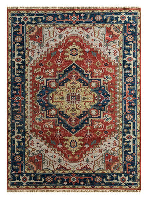 Tapis en laine - 270 x 180 cm - rouge