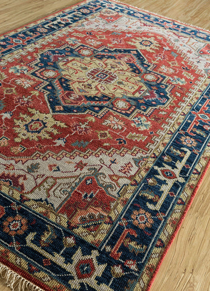 Tapis en laine - 270 x 180 cm - rouge