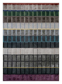 Tapis en laine - 270 x 180 cm - multicolore