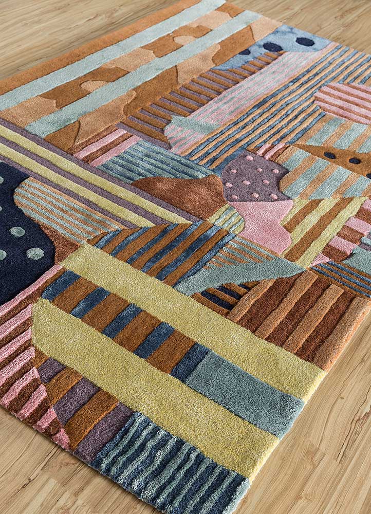Tapis en laine - 270 x 180 cm - multicolore