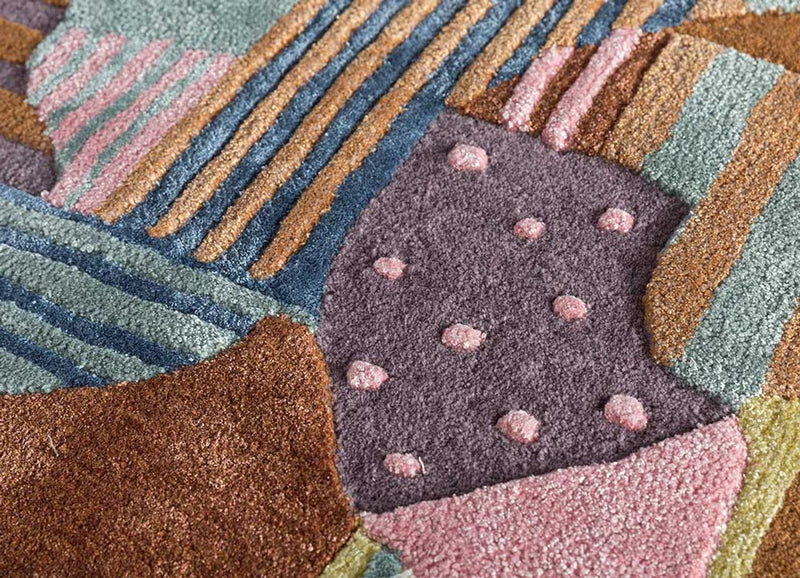 Tapis en laine - 270 x 180 cm - multicolore