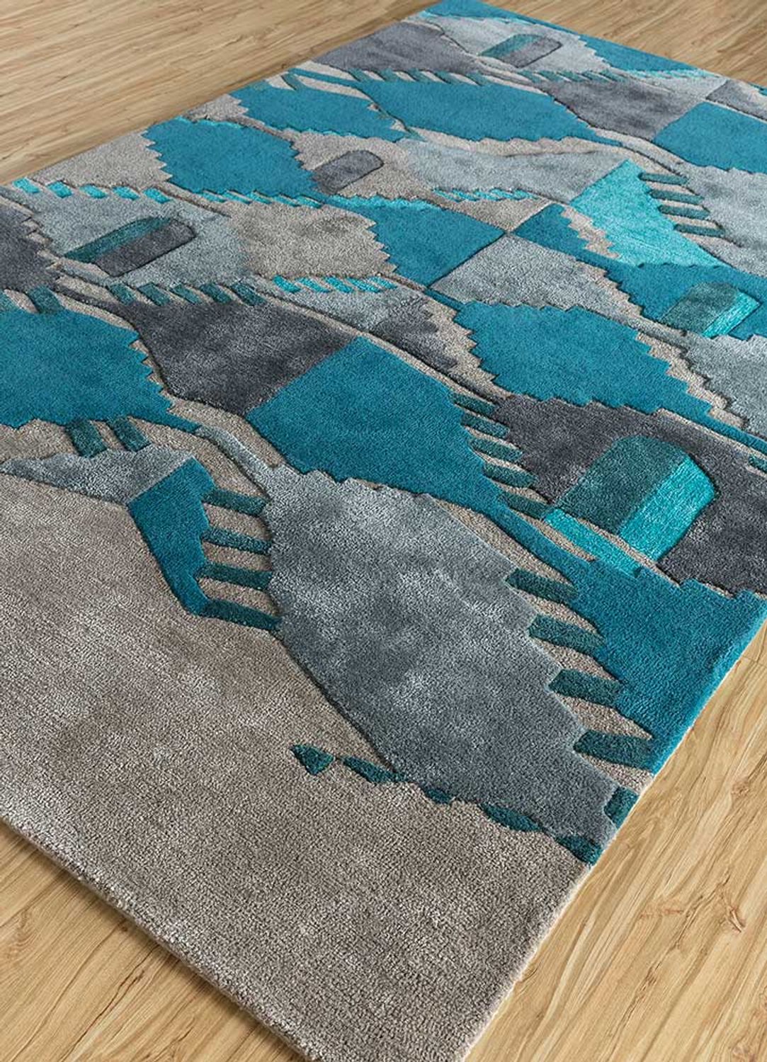 Tapis en laine - 240 x 150 cm - multicolore