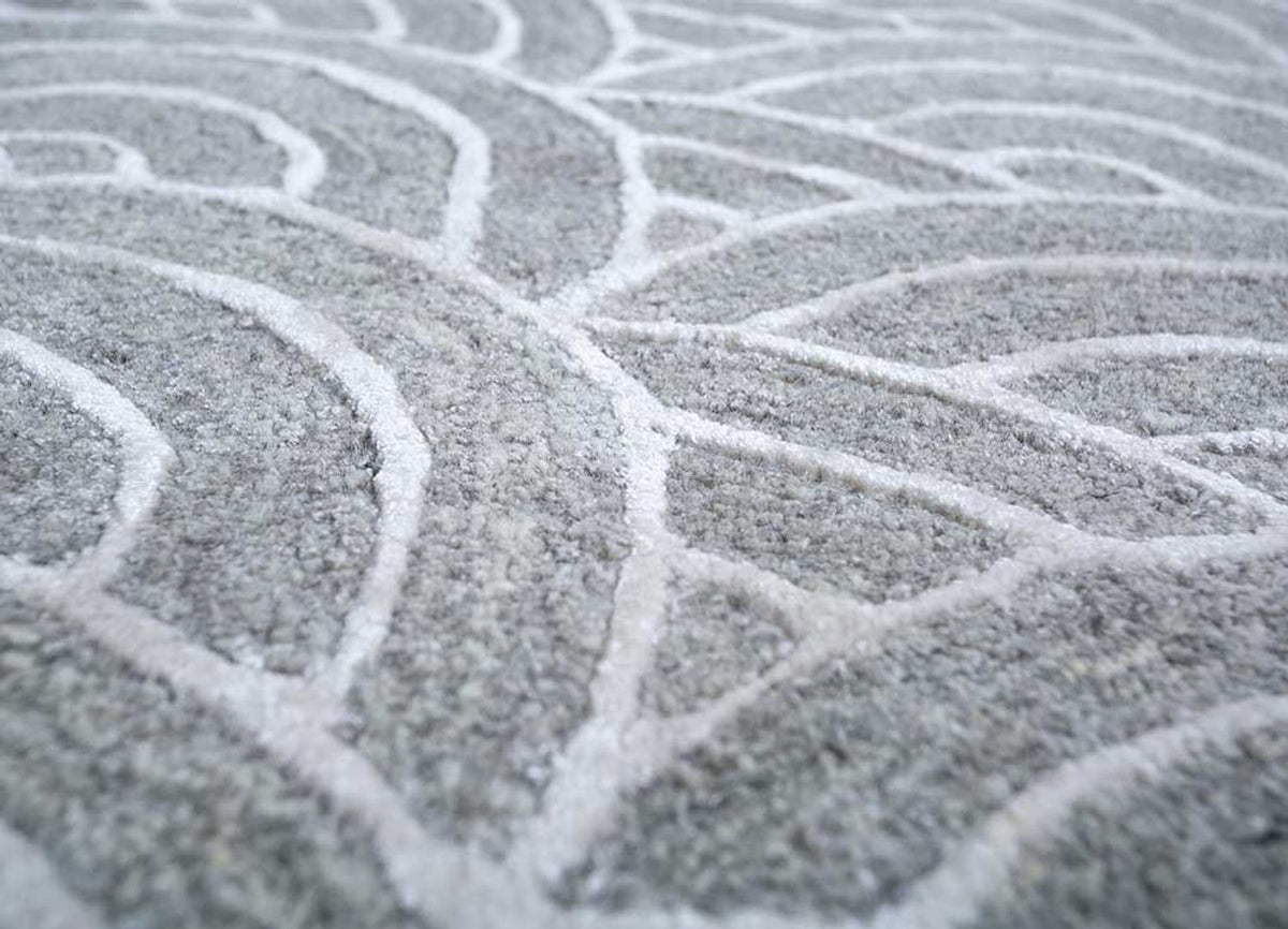 Tapis en laine - 240 x 150 cm - beige