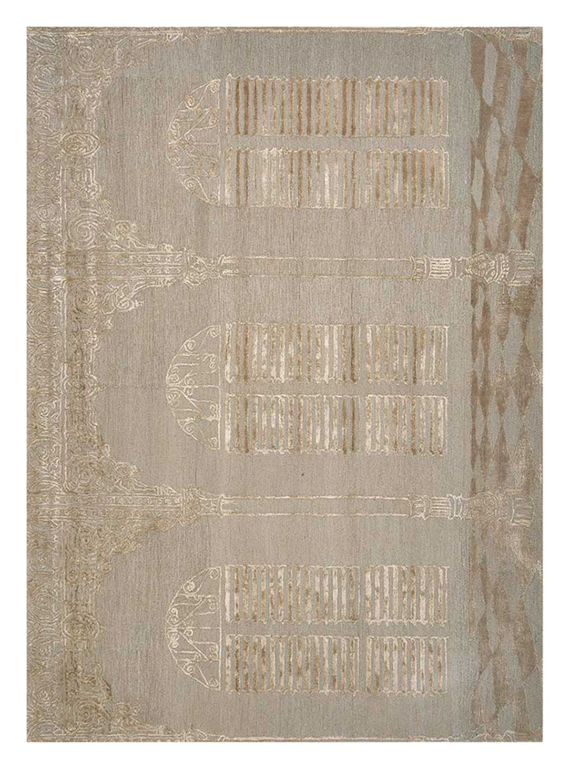 Tapis en laine - 240 x 150 cm - beige